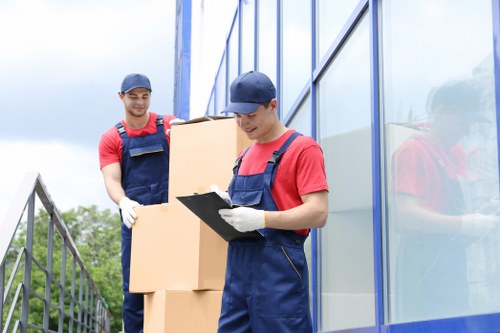 Removal company helping with a home move in Anerley
