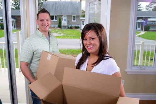 Packing and loading furniture for an Anerley relocation