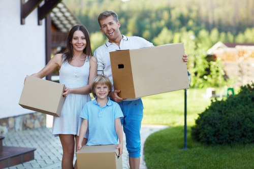 Local moving van covering residential and commercial moves near Anerley