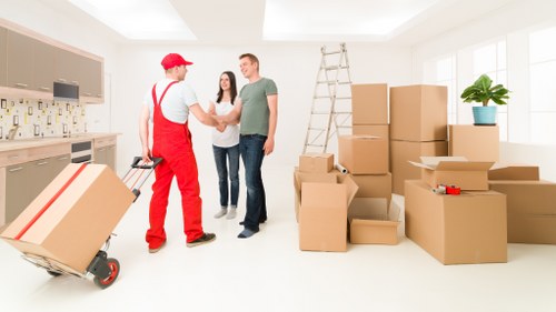 Unpacking service helping a local move in Anerley