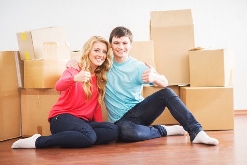 Local moving assistance with boxes and household items in Anerley